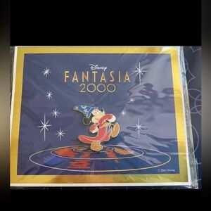 New Disney Mickey Mouse Fantasia LE Trading Pin & Certificate